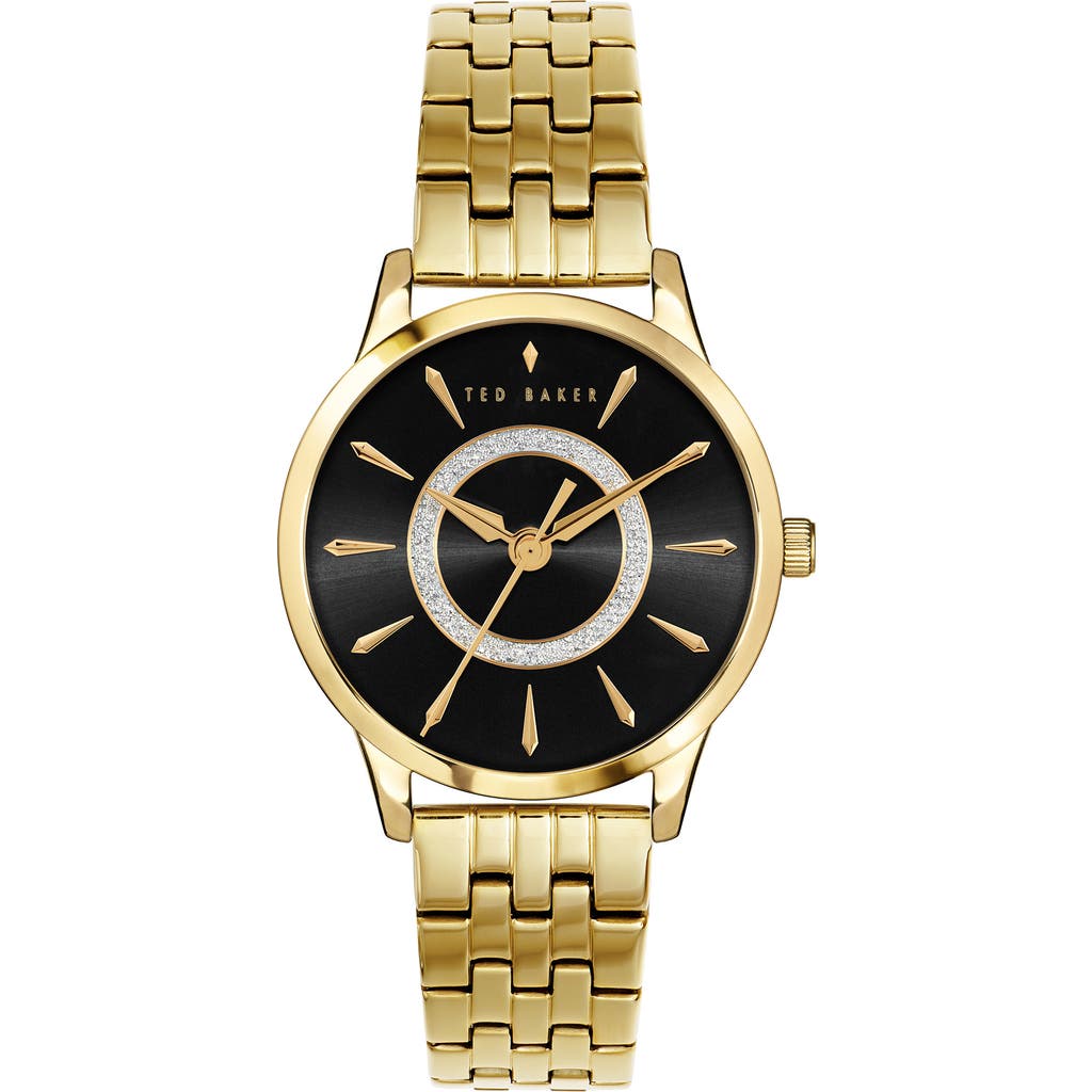 Ted Baker Fitzrovia Charm Bracelet Watch, 34mm In Gold