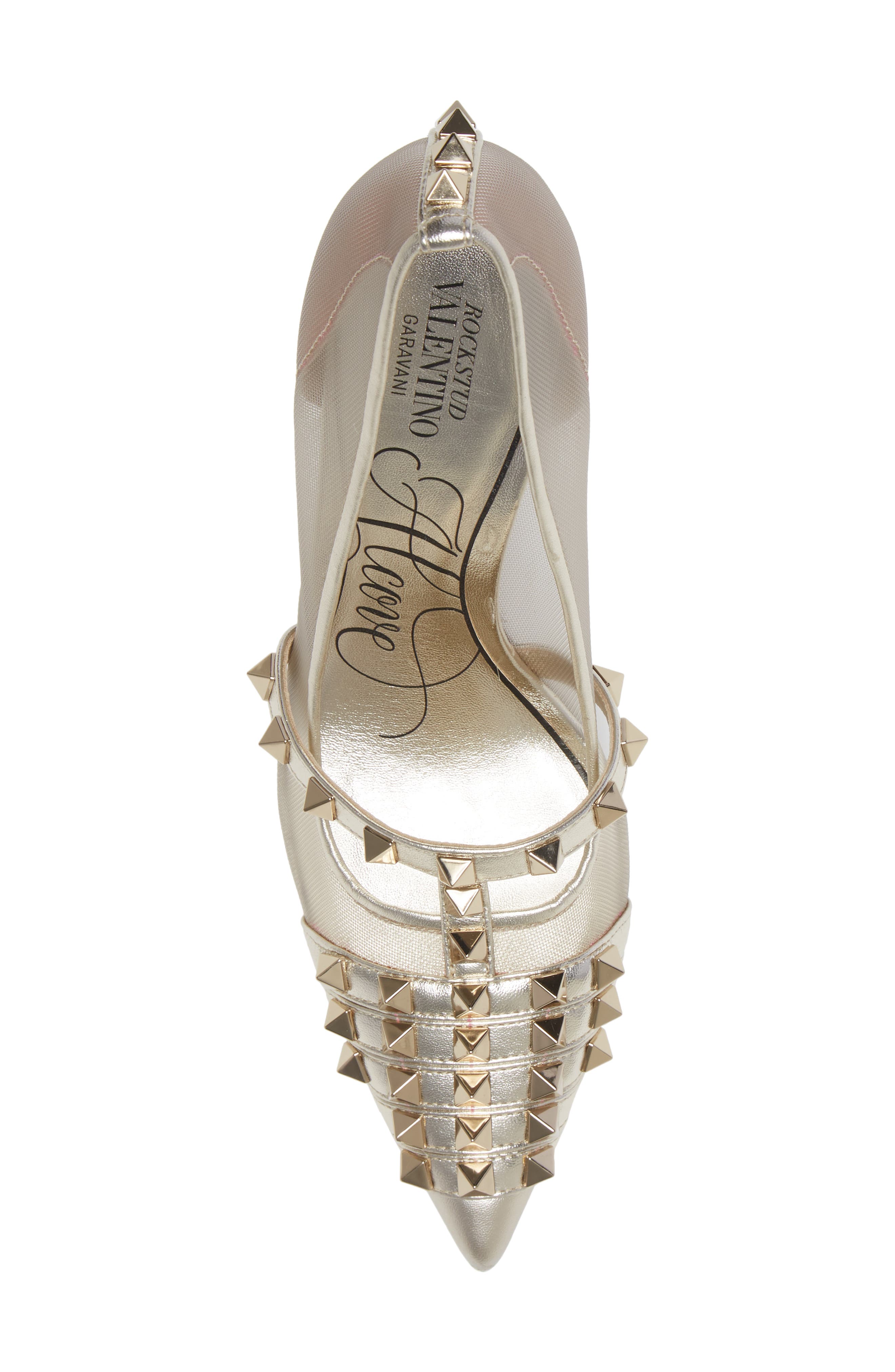 Valentino Garavani Rockstud Alcove Pump, Alternate, color, 