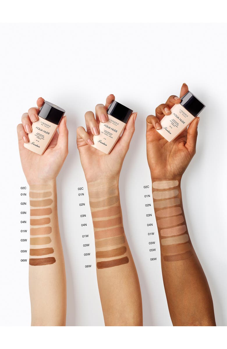 Guerlain Lingerie de Peau Aqua Nude Foundation, Alternate, color, 