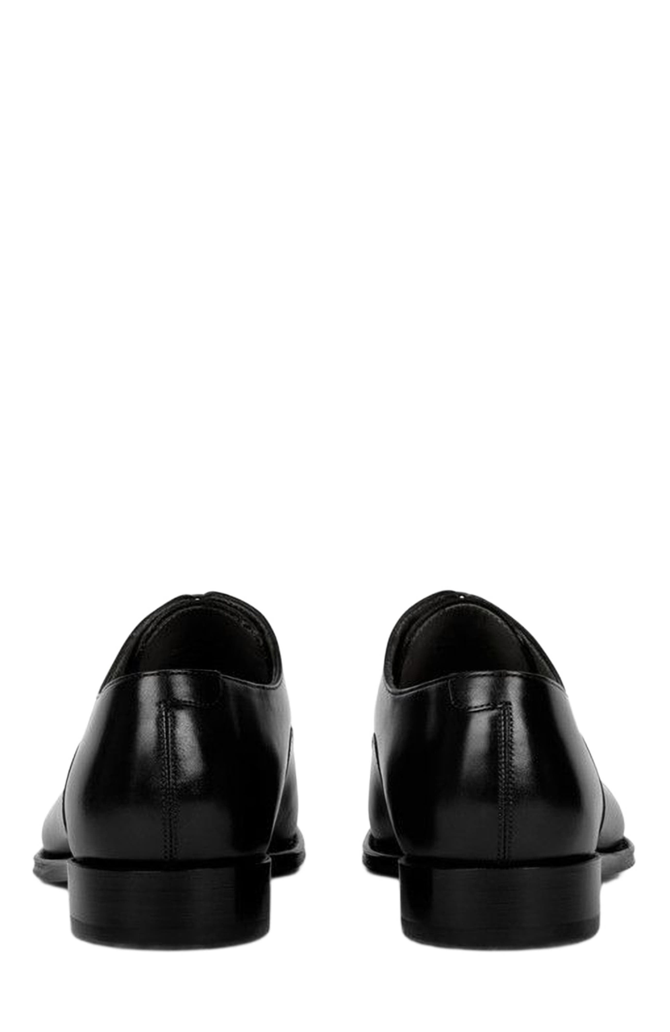 Anthony Veer Regent Cap-toe Oxford, Alternate, color, Obsidian Black
