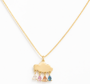 Ivy & Pearl Co. Rainbow After The Storm Necklace