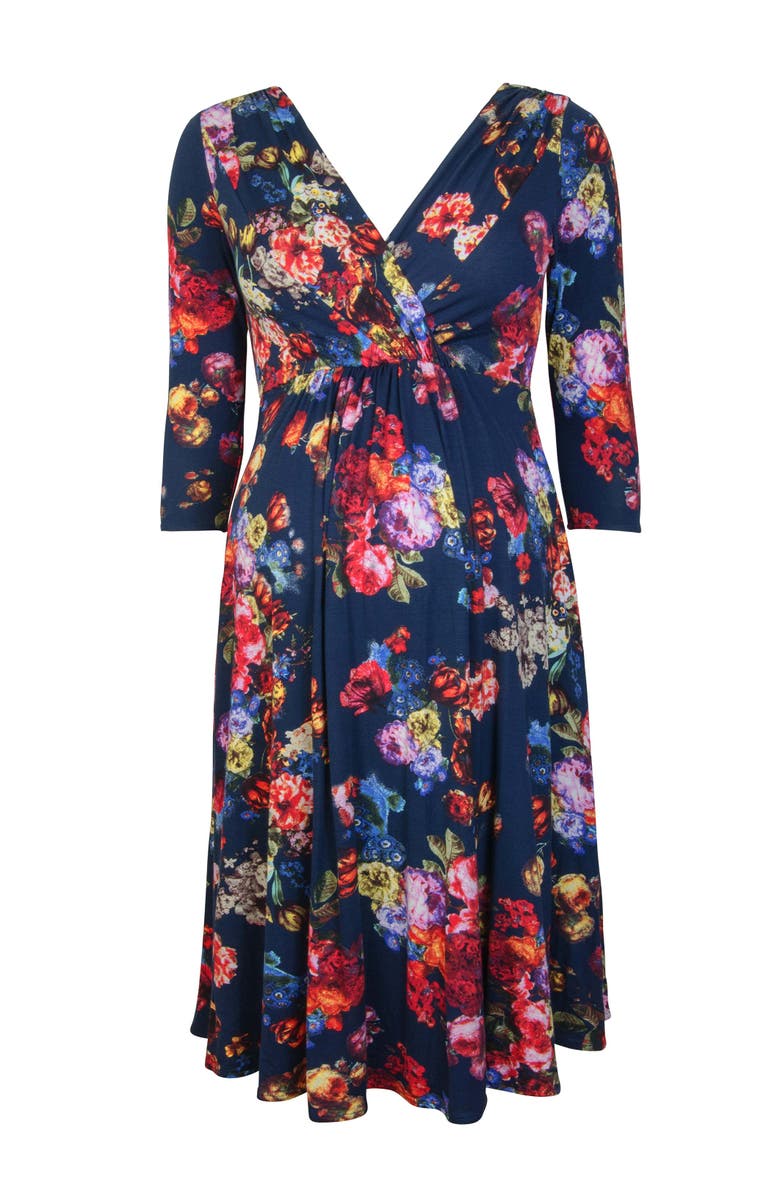 Tiffany Rose Maternity Willow Maternity Dress, Alternate, color, Midnight Garden