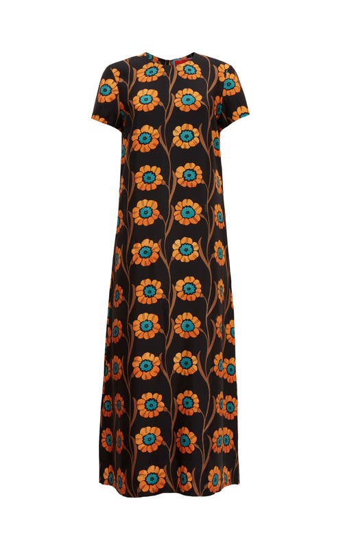 La Doublej Swing Dress In Multi