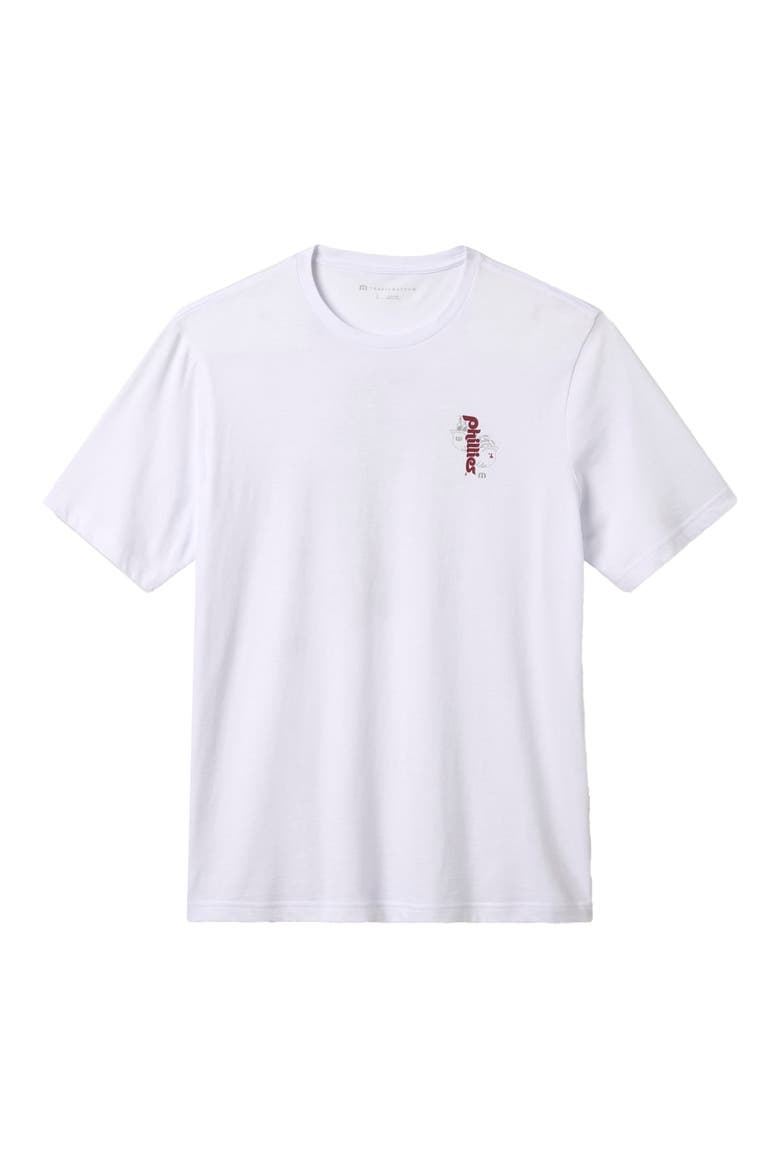 Men's TravisMathew  White Philadelphia Phillies Dugout Dreams T-Shirt, Alternate, color, White