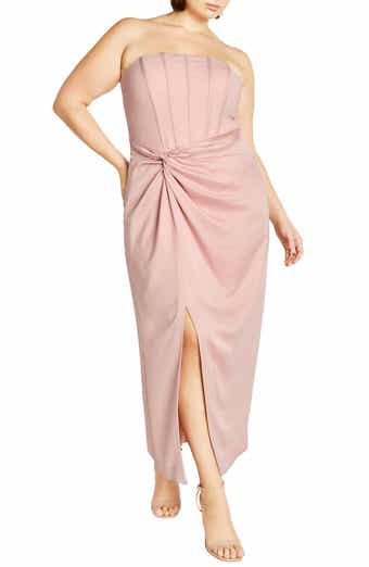 Vita Corset Strapless Maxi Dress