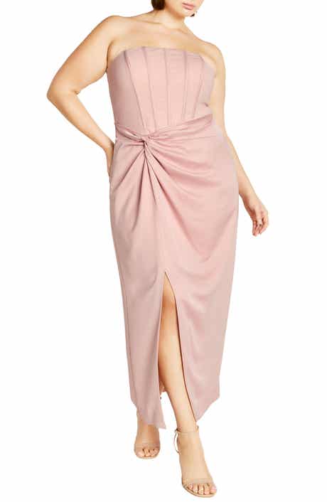 Vita Corset Strapless Maxi Dress
