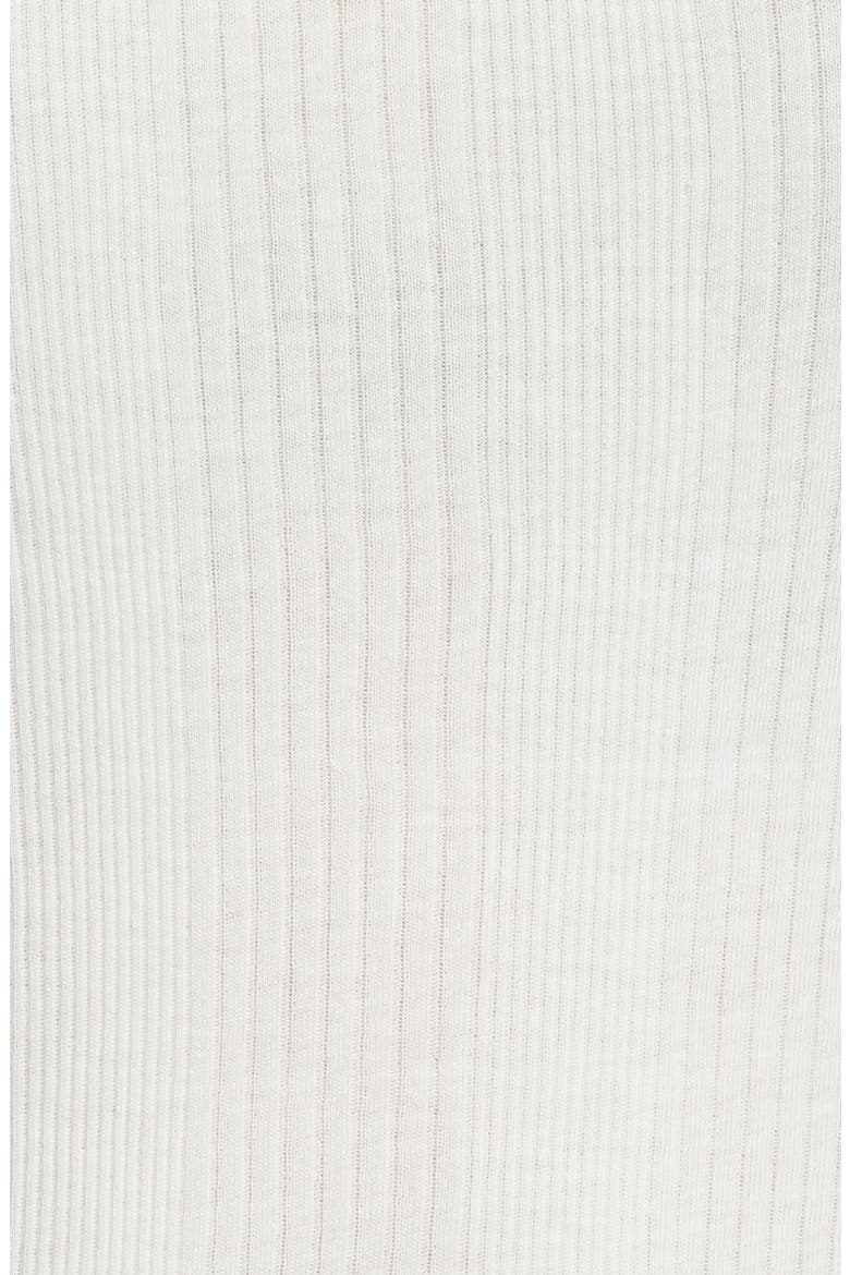 Rib Cap Sleeve T-Shirt, Alternate, color, WHITE