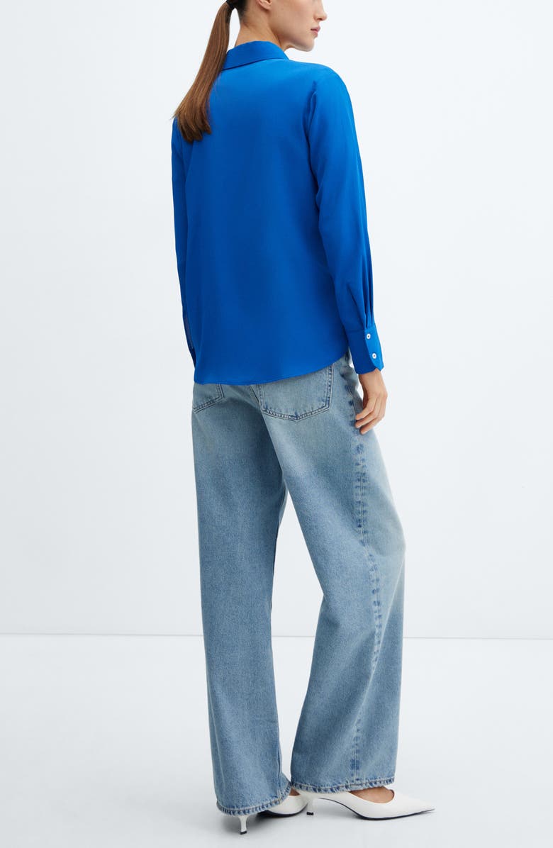 MANGO Button-Up Shirt, Alternate, color,