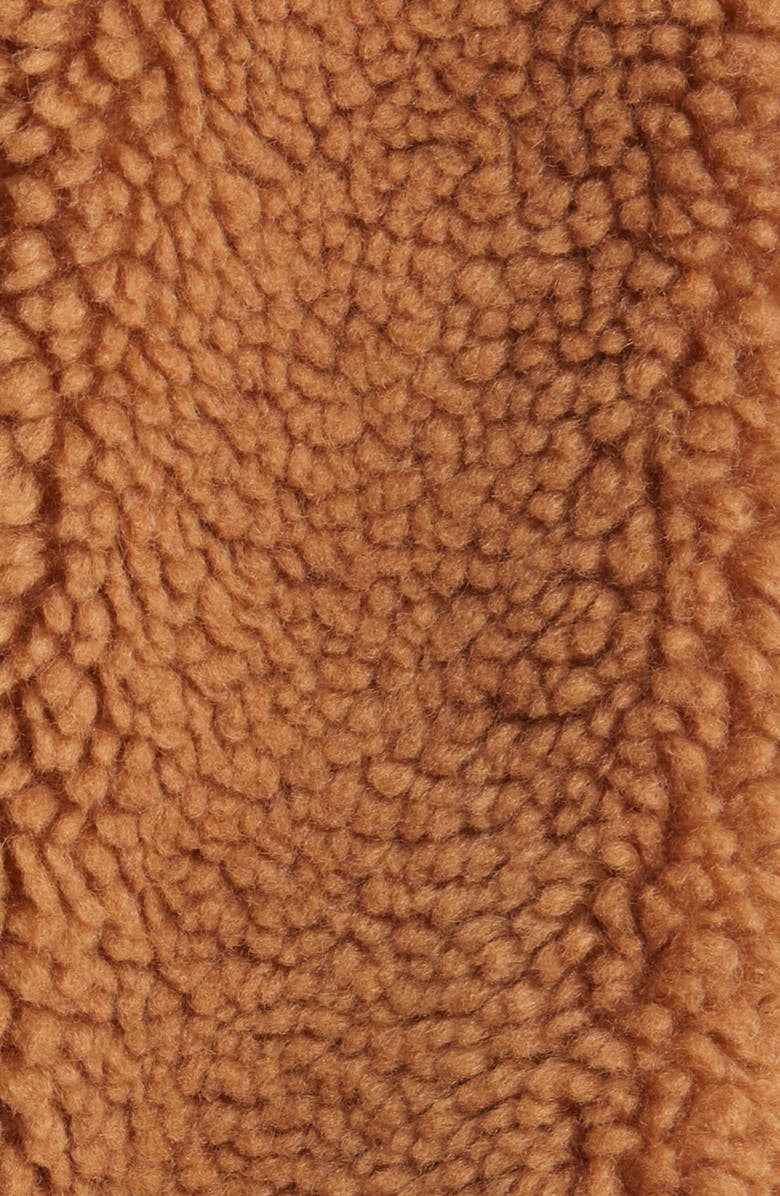 BLANKNYC Denim Patchwork Faux Shearling Teddy Coat, Alternate, color, 