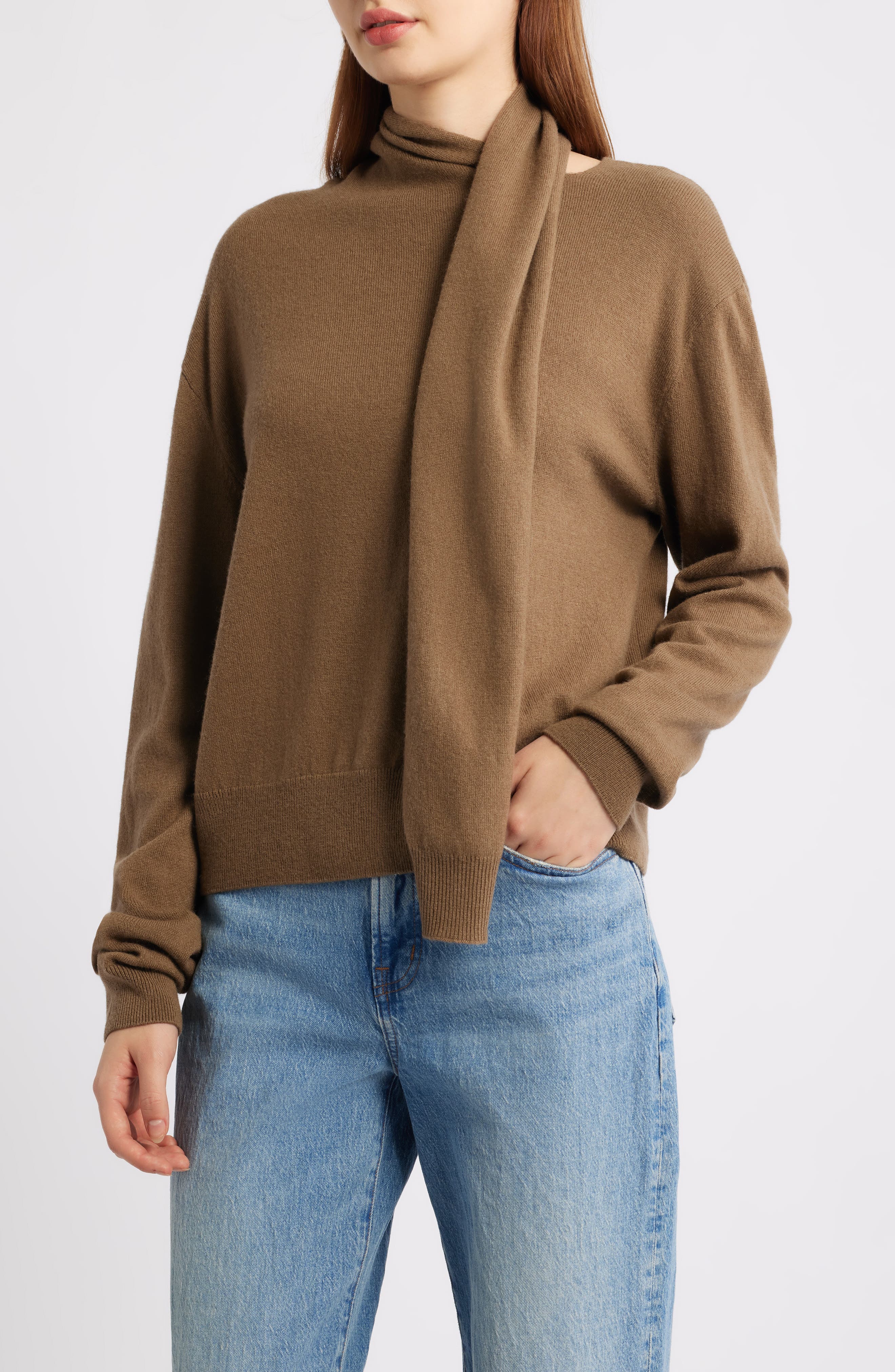 Rails Cortina Scarf Neck Wool & Cashmere Sweater