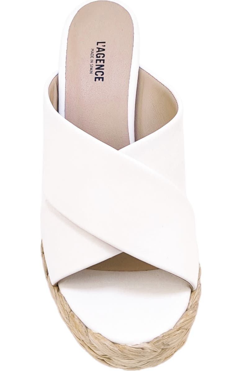 L'AGENCE Lucca Sandal, Alternate, color, White