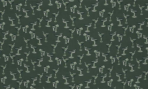 Jack Nicklaus Drinks Conversation Golf Polo In Green