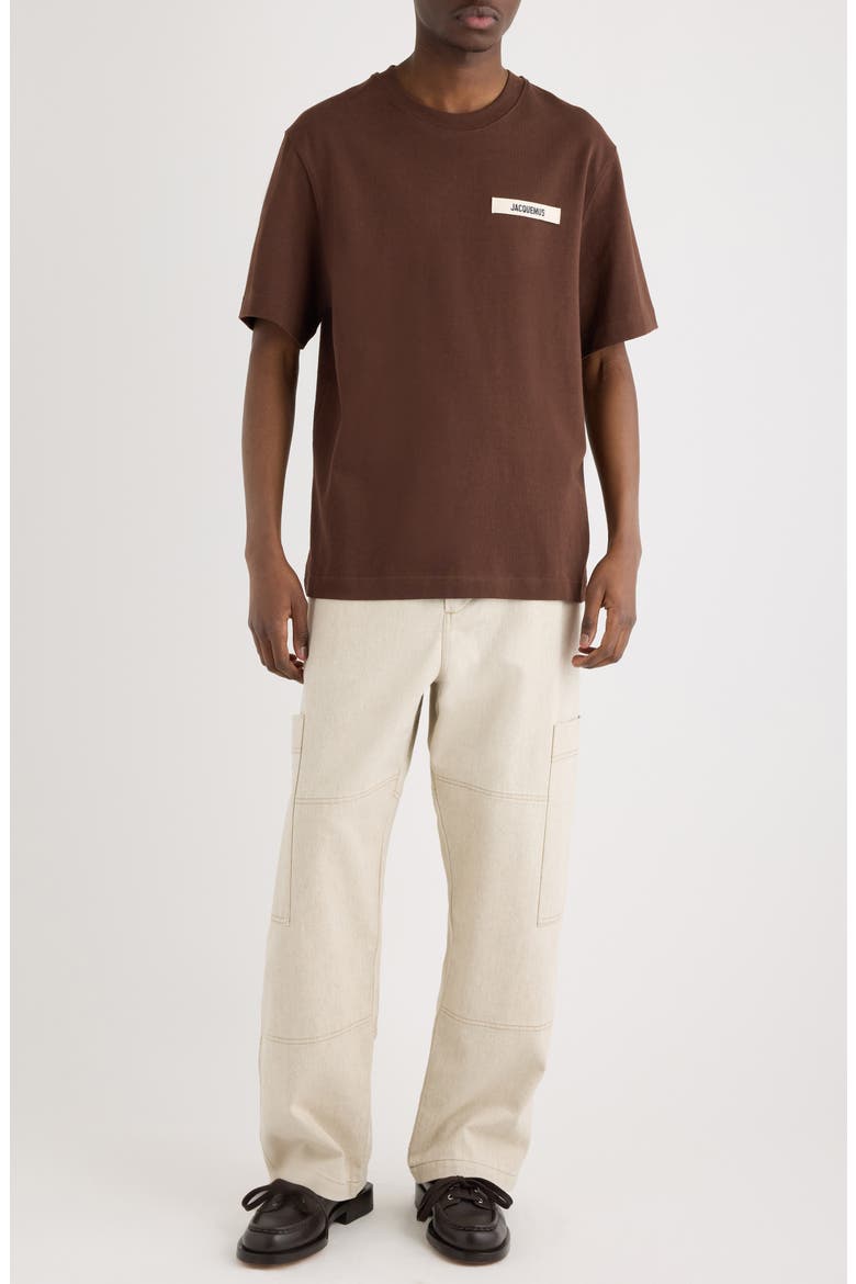 Le Cargo de-Nîmes Carre Cargo Jeans, Alternate, color, LIGHT BEIGE