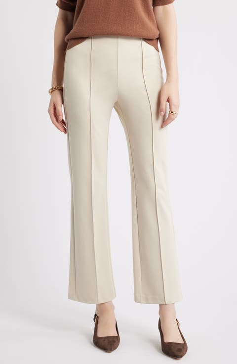 Pull-On Ponte Trousers
