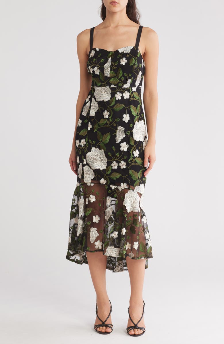 knee length dresses for ladies Zimmermann Rebellion Beaded Mermaid Picnic Midi Dress main image 0
