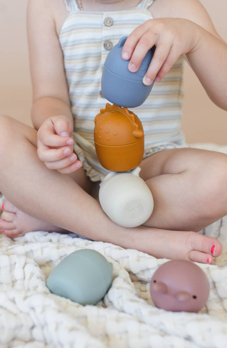 BROOKLYN NEUTRAL Animal Bath Toy Set, Alternate, color, Multicolor