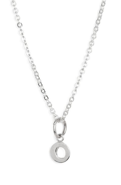 Initial Pendant Necklace