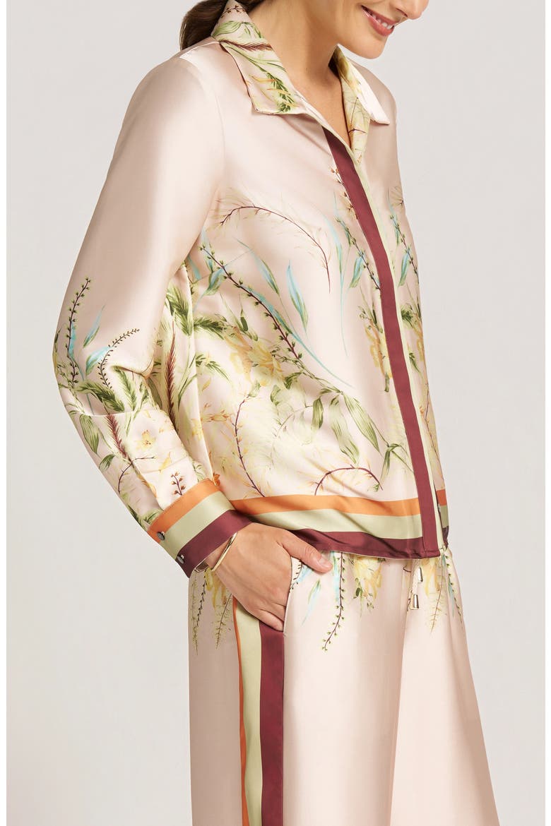 Palmera Button Down Shirt, Alternate, color, NATURAL