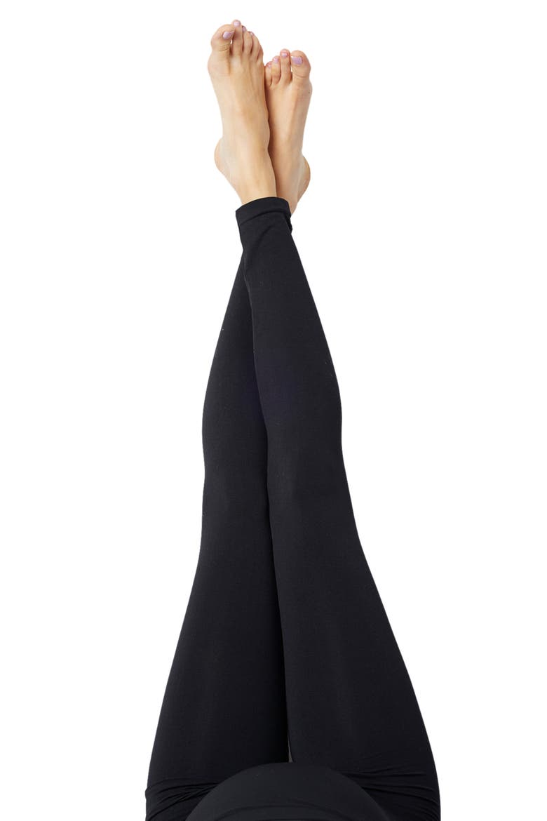 Mom's Night Out Maternity Leggings, Alternate, color, BLACK