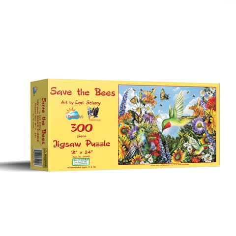Save the Bees 300 piece Jigsaw Puzzle for Adults