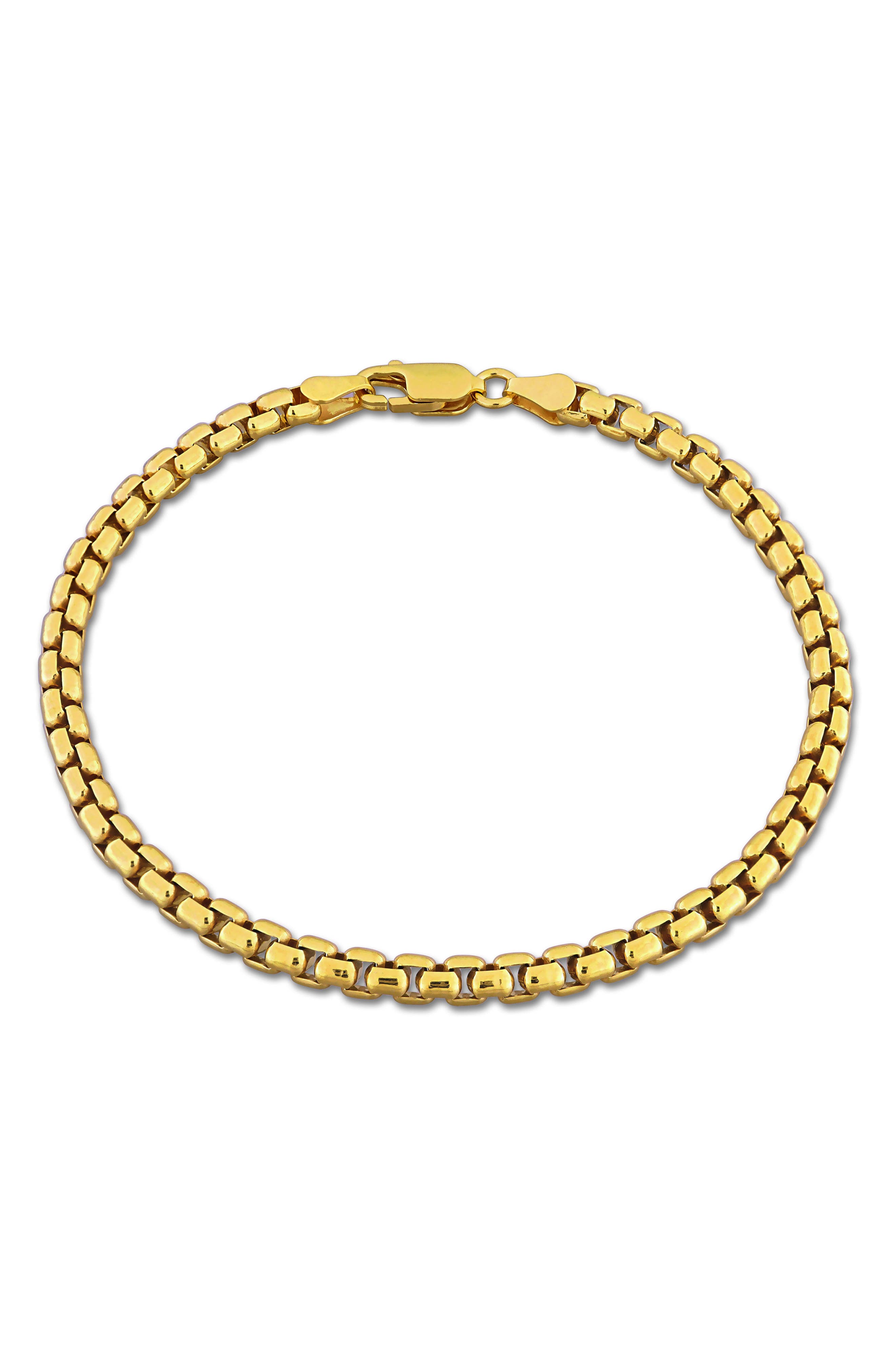 DELMAR Box Link Chain Bracelet