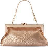Olga Berg Zephyr Sequin Clutch
