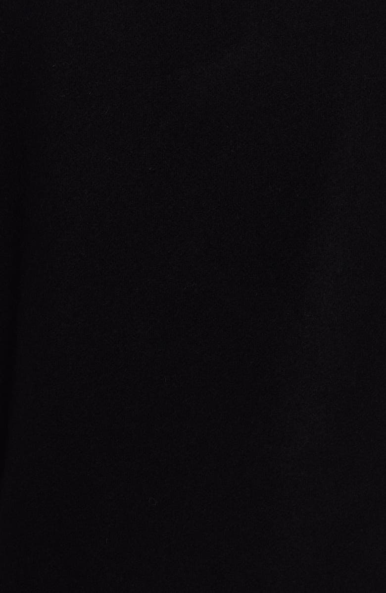 Moncler Quilted Down & Wool Short Cape, Alternate, color, 