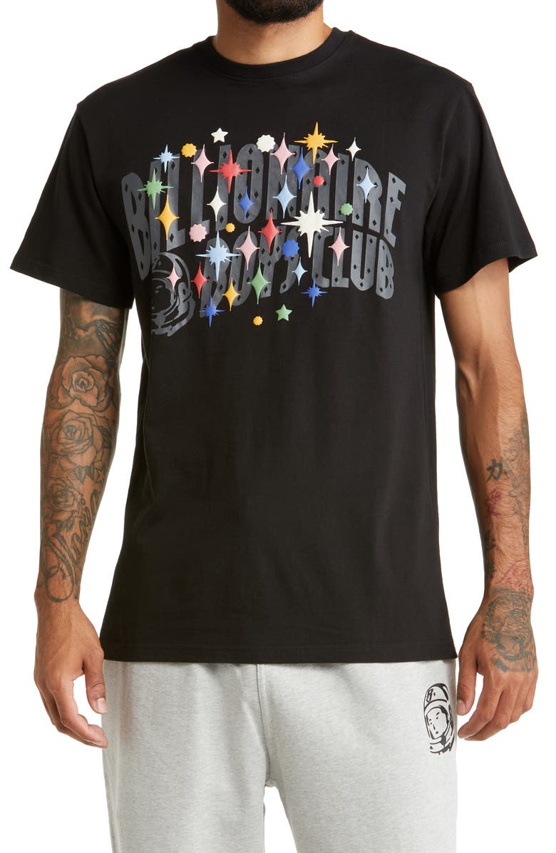 Billionaire Boys Club Men's Arch Burst Cotton Graphic Tee, Main, color,