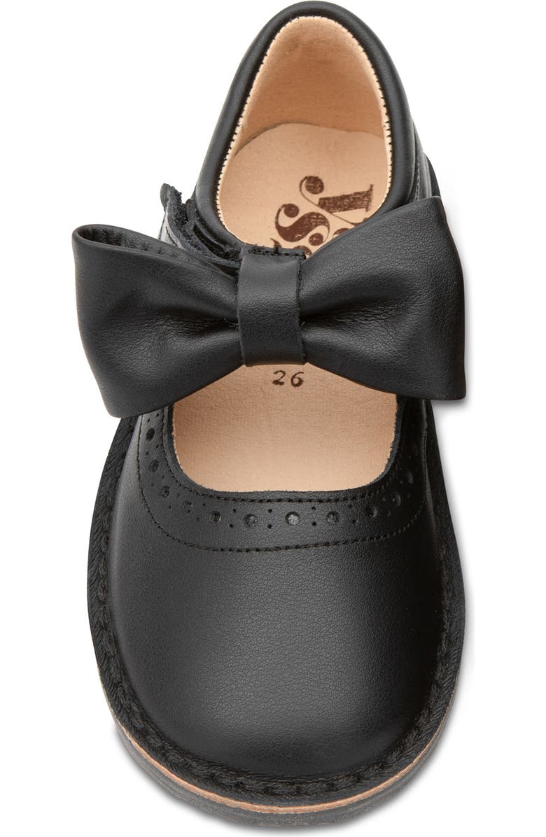 Young Soles Martha Bow Kids Mary Jane Shoe, Alternate, color, Black