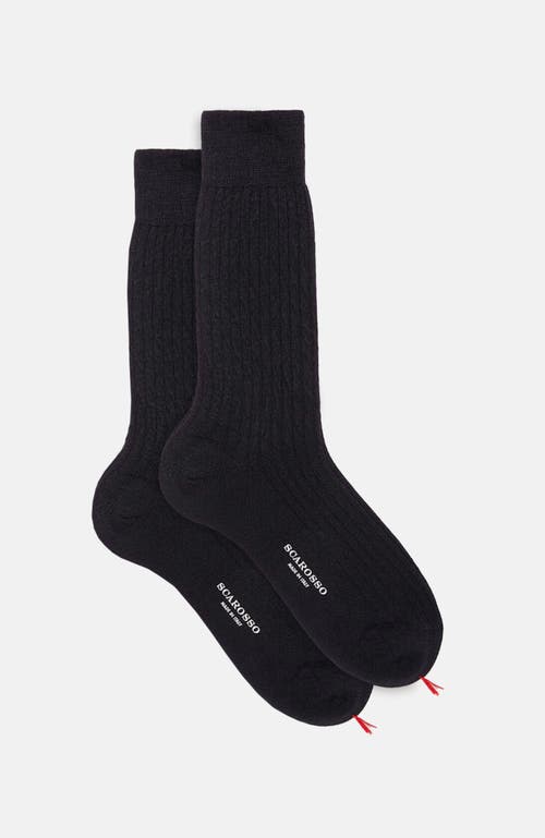 Scarosso Cotton Calf Socks