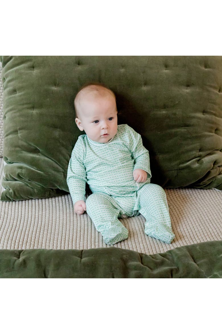 Preston Boys' Romper, Alternate, color, Garden Trellis