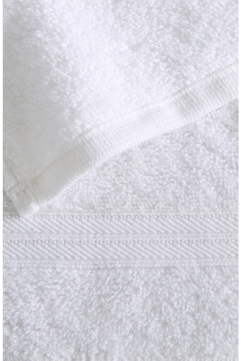 Quick-Dry Cotton 6-Piece Towel Set, Alternate, color, SOLID - WHITE