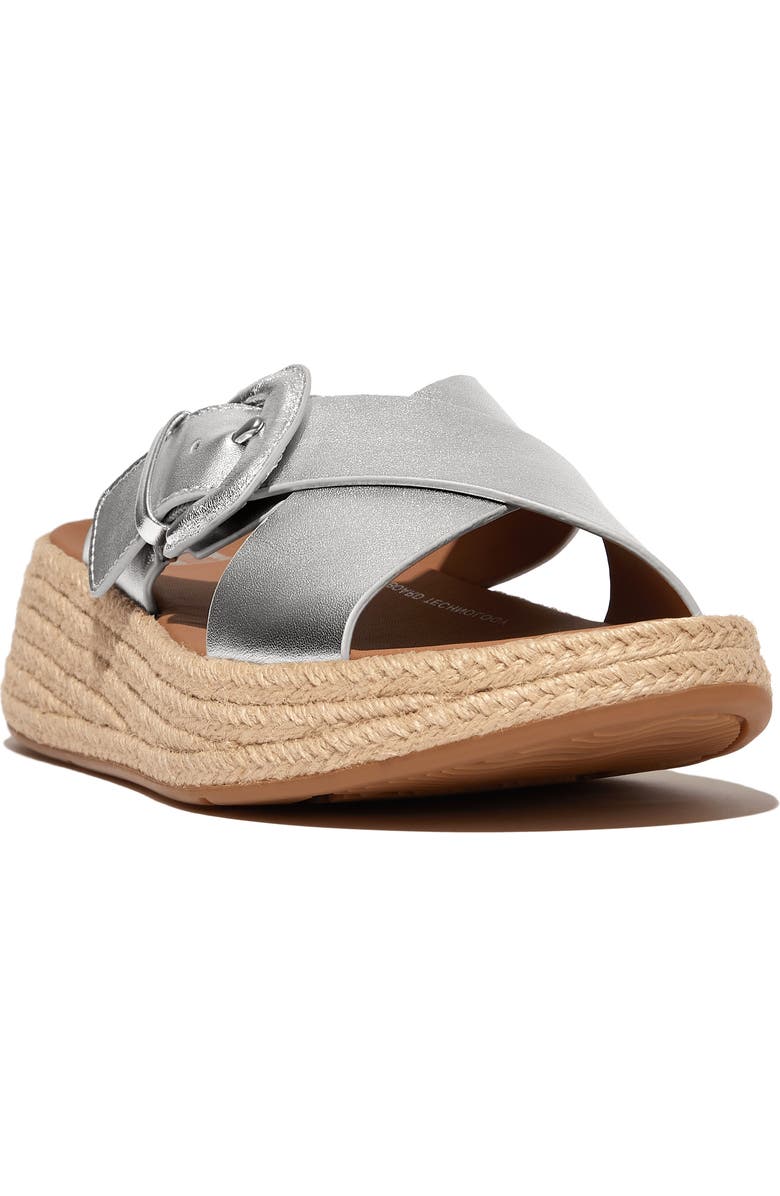 FitFlop F-Mode Platform Slide Sandal, Main, color,