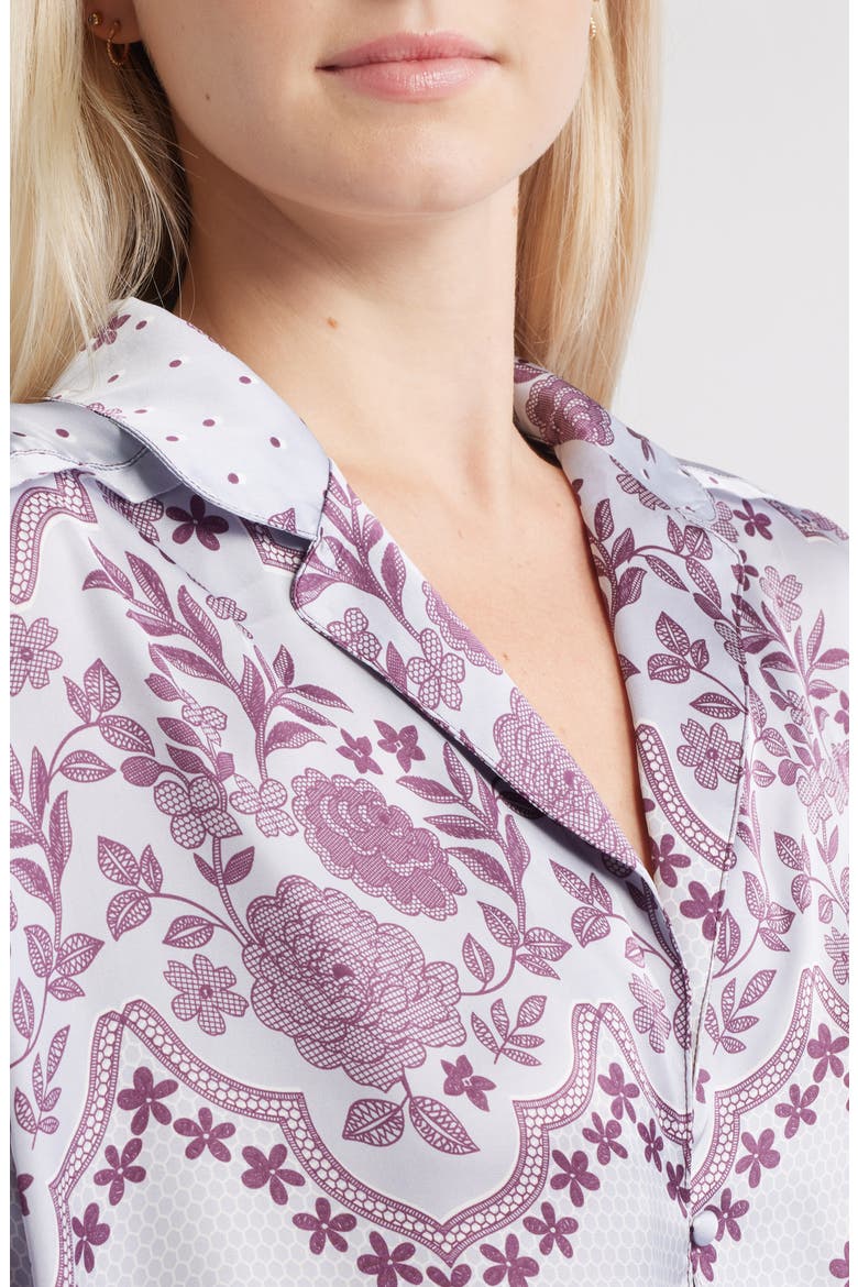 Dreamy Days Print Pajamas, Alternate, color, ICE COMBO