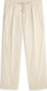 Polo Ralph Lauren Prepster Pleated Cotton Twill Easy Drawstring Pants