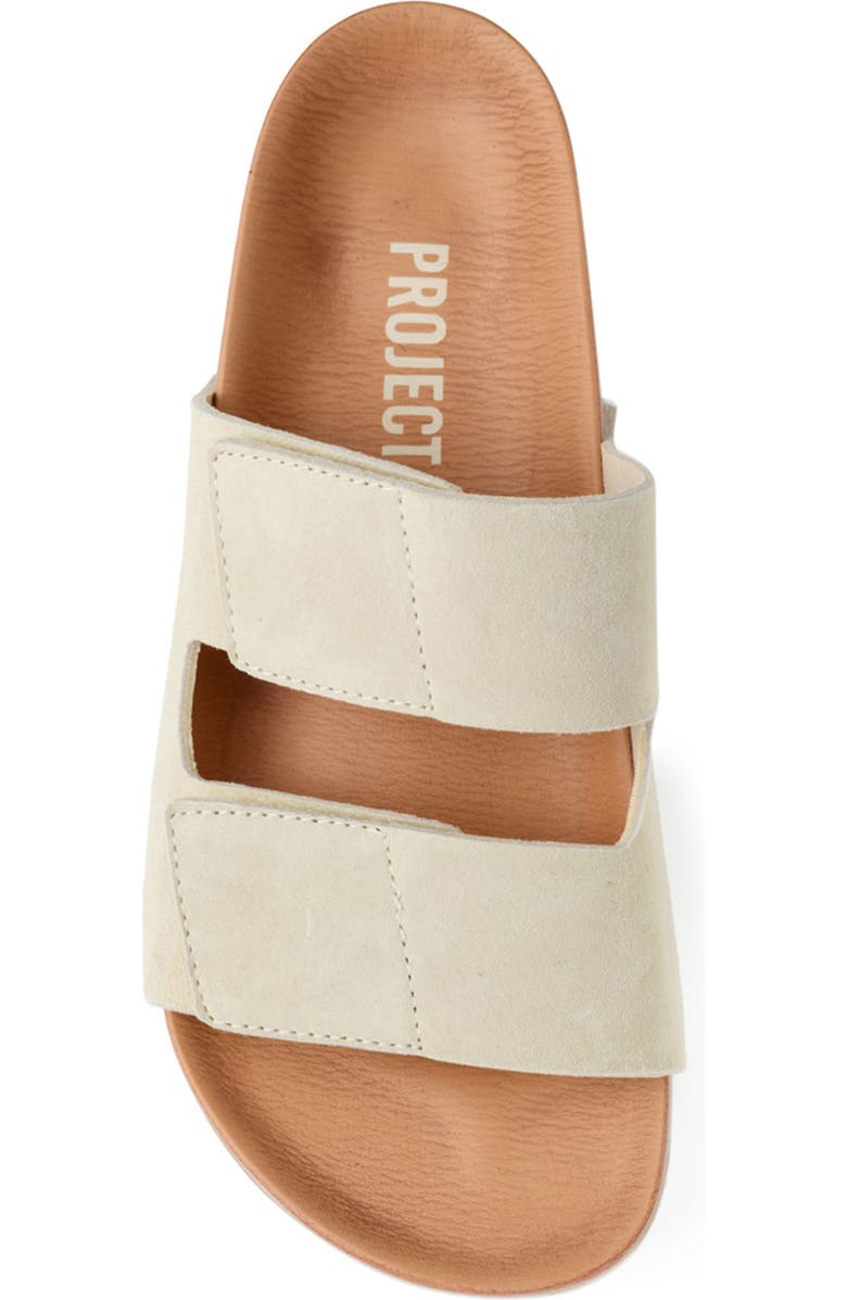 Project Cloud Propel Platform Slide Sandal, Alternate, color, Birch Suede