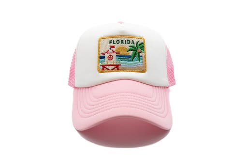 Florida Postcard Trucker Hat - Kids