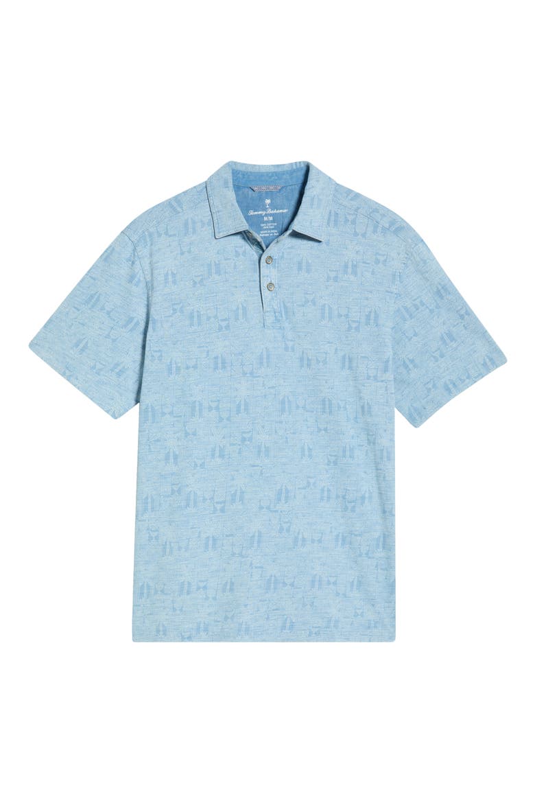 Palm Tini Polo, Alternate, color, BLEACHED INDIGO