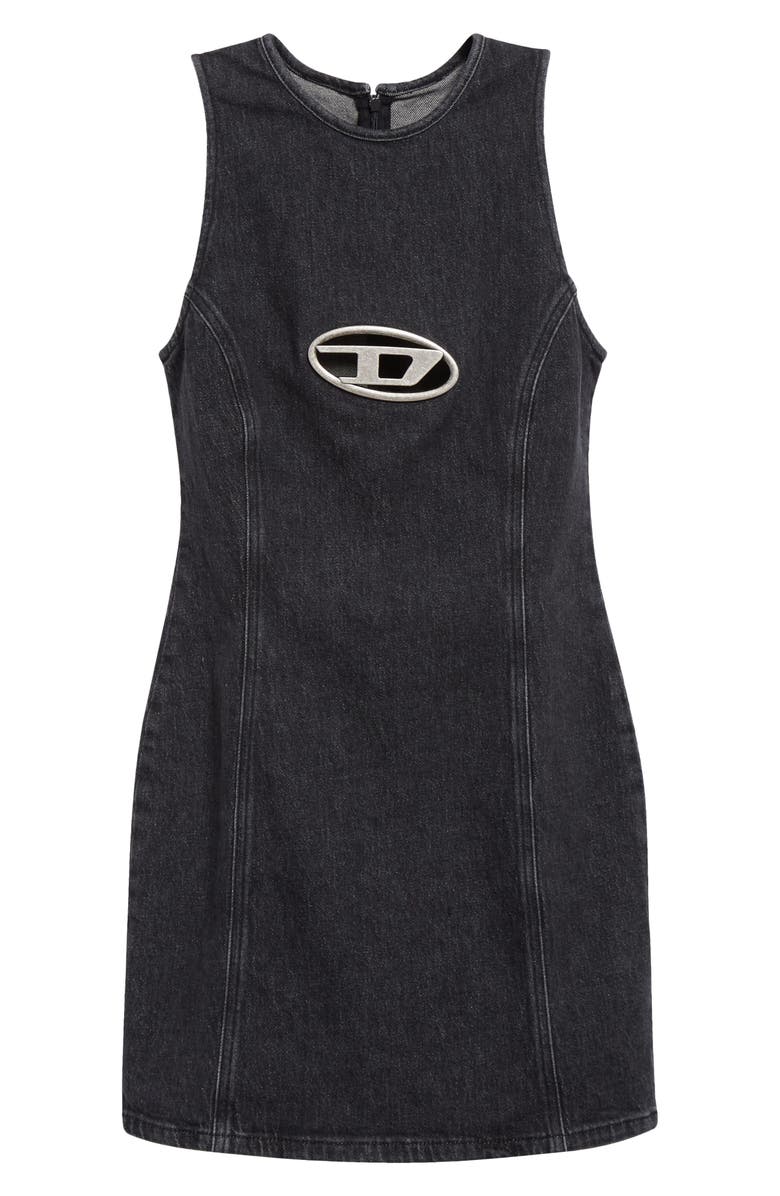 DIESEL<sup>®</sup> De-Ferriz Sleeveless Denim Dress, Alternate, color, 
