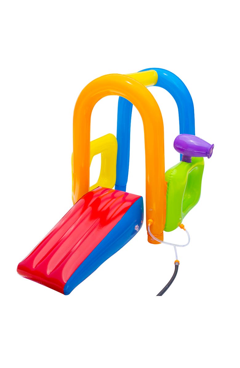 Banzai Jr. Inflatable Sprinkling Splash Water Park, Main, color, Multicolored