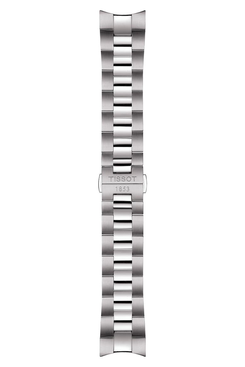 T-Classic Gentleman Powermatic Bracelet Watch, 40mm, Alternate, color, GREY/ BLACK/ SILVER