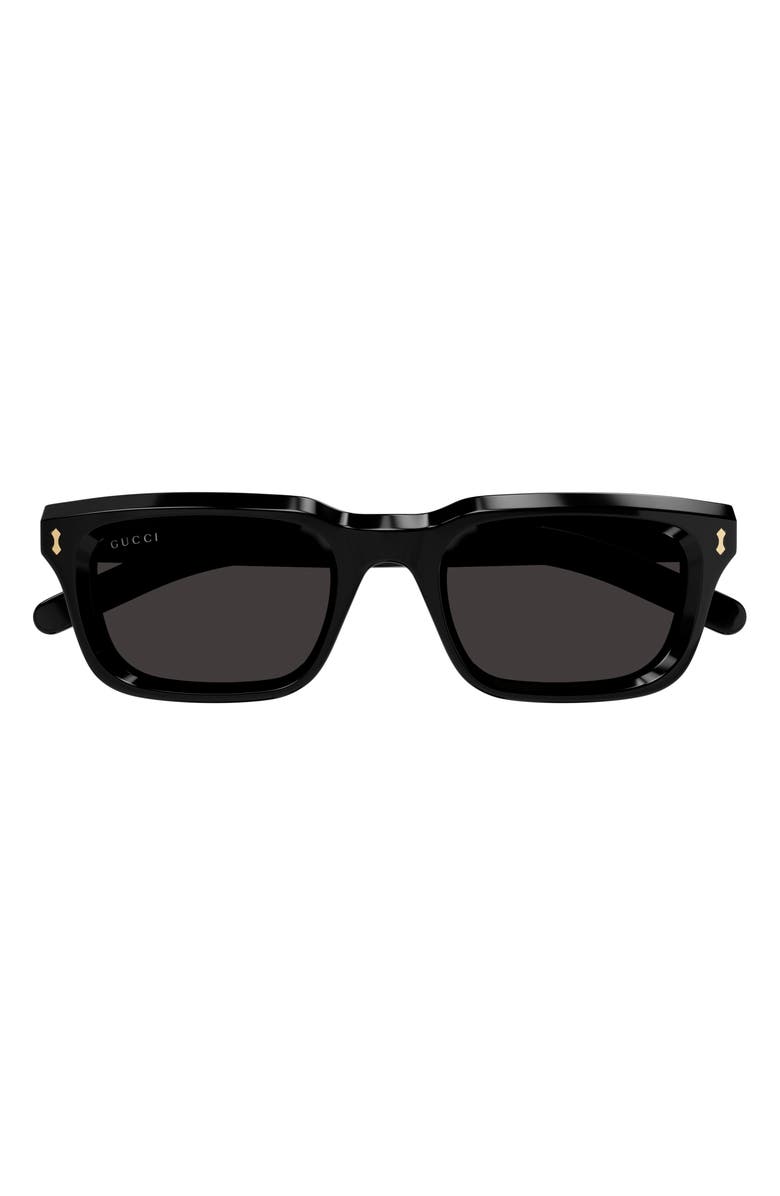Gucci 51mm Square Sunglasses, Main, color, 
