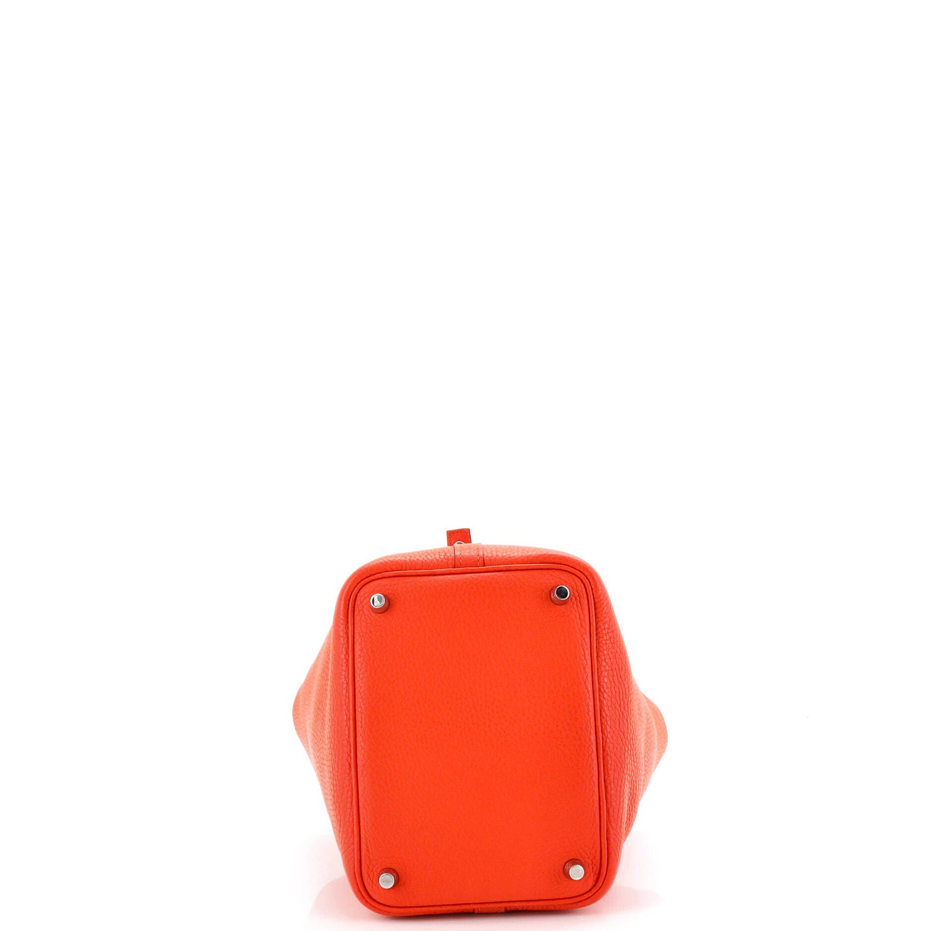 Pre-Owned Hermes Picotin Lock Bag Clemence PM, Alternate, color, Feu