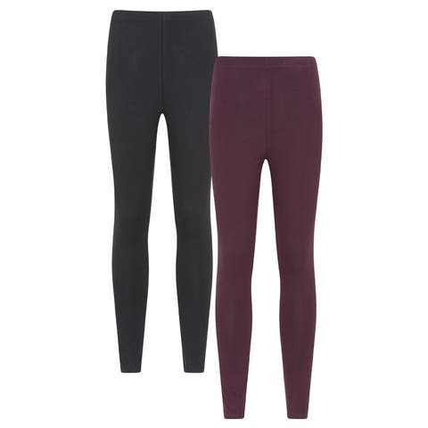 Cotton Blend Midweight Leggings