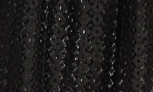 Nordstrom Open Knit Cover-up Pants In Black