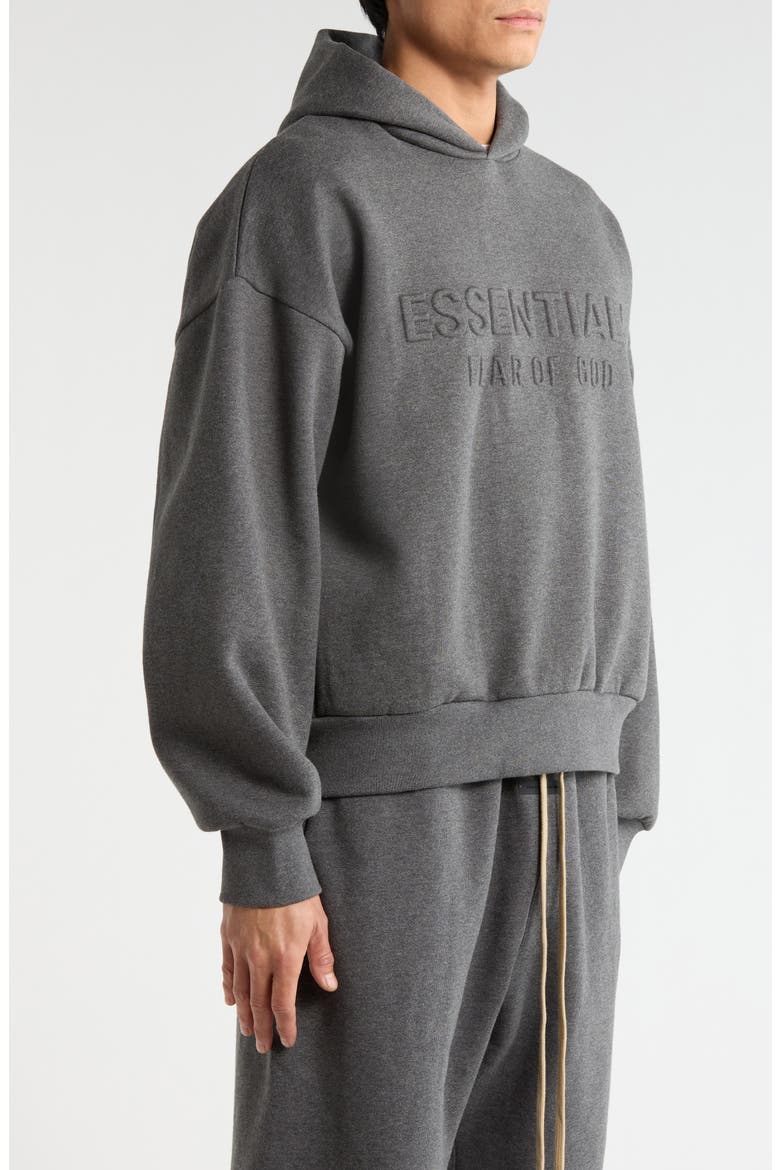Classic Cotton Blend Hoodie, Alternate, color, CHARCOAL HEATHER