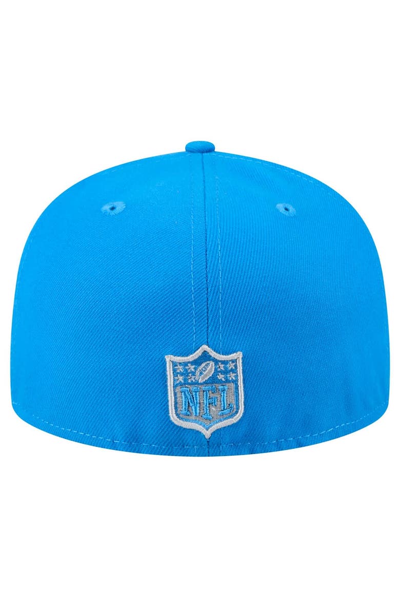 Men's New Era Blue Detroit Lions  Main 59FIFTY Fitted Hat, Alternate, color, Blue