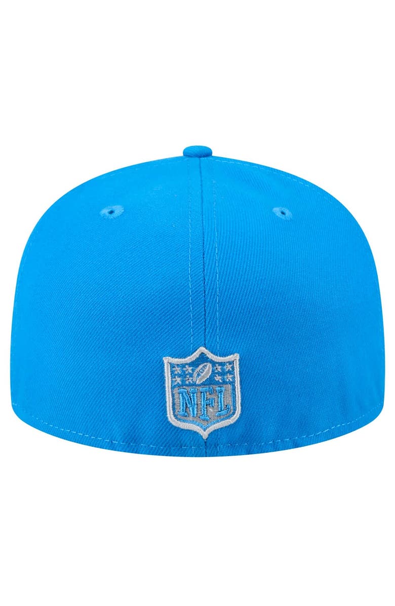 New Era Men's New Era Blue Detroit Lions Main 59FIFTY Fitted Hat, Alternate, color, Blue