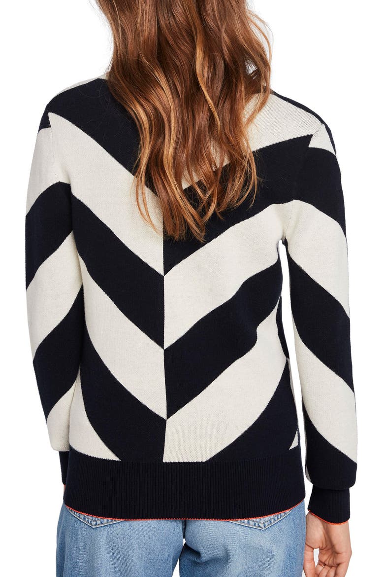 Stripe Half-Zip Pullover, Alternate, color, 18 - COMBO B