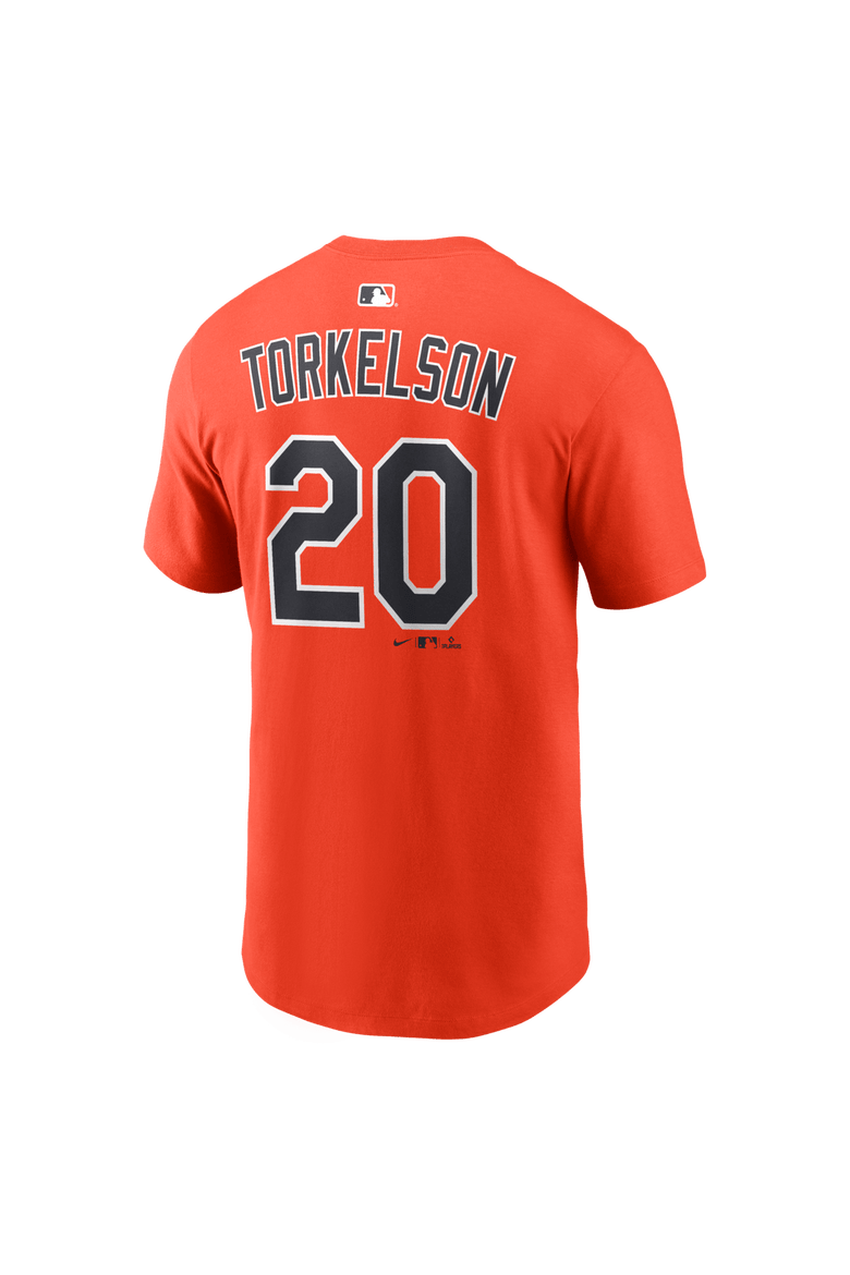 Men's Nike Spencer Torkelson Orange Detroit Tigers Name & Number T-Shirt, Alternate, color, Orange